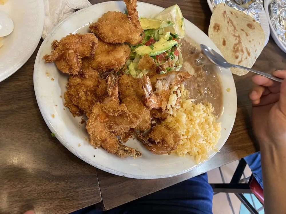 Camarones Empanizados