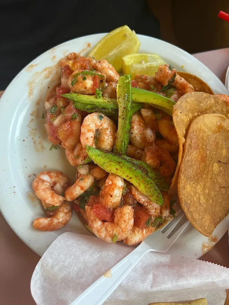 Tostadas de Caniche de Camaron